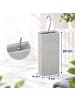 relaxdays 4 x Luftbefeuchter Heizung in Hellgrau - 400ml