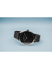 Bering Armbanduhr Classic  Silber in schwarz