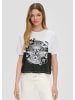 QS T-Shirt in 99D0_schwarz