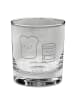 Mr. & Mrs. Panda Whiskyglas Toast Marmelade ohne Spruch in Transparent