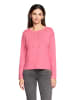 Betty Barclay Feinstrickpullover mit Seitenschlitzen in Pink