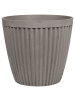 Beliani Outdoor Blumentopf POKA in Grau - (W) 44 x (H) 39 x (L) 44 cm