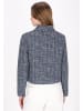 DreiMaster Women Jacket in blue multicolor
