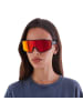 YEAZ SUNWAVE Sport-Sonnenbrille Black/Red in rot