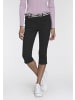 Kangaroos Caprijeans in schwarz