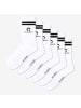 Occulto 3er Pack Logo Tennissocken mit Streifen Ray in Schwarz-Weiß