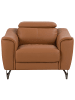 Beliani Sessel NARWIK in Braun - (W) 103 x (H) 94 x (L) 103 cm