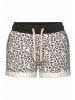 LASCANA Shorts in beige-schwarz