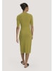 Hessnatur Hessnatur Strick Kleid Regular aus Bio-Baumwolle und Wolle in sommermoos