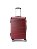 benzi 5583 4 Rollen Trolley 65 cm in granatrot
