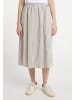 DreiMaster Maritim Damen Rock In A-Linie in Hellbeige Marine