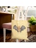 Mr. & Mrs. Panda shopping bag Fledermaus Flügel ohne Spruch in Gelb Pastell
