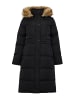 Threadbare Wintermantel THB Arnie Long Padded Coat in Schwarz