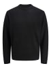 JACK & JONES PLUS Gestricktes T-Shirt in Black