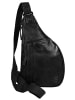 SPIKES & SPARROW Crossover Bag echt Leder in schwarz