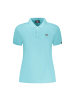 NORWAY 1963 Blau Baumwolle Damen Polo