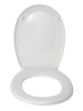 Wenko WC-Sitz Mod. Bergamo Weiß, WC-Sitz Bergamo Weiß in Weiß