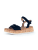 Gabor Comfort Plateau Sandalen in schwarz