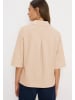 Cecil Cord Hemdbluse in Beige