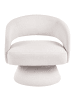 Beliani Sessel EIDAL in Weiß - (W) 68 x (H) 71 x (L) 68 cm