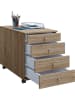 VCM  Rollcontainer Bürocontainer Schublade Lona 75 cm in Sonoma-Eiche