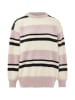 VIRITA Women Strickpullover in Rosa Mehrfarbig