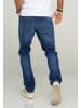 Jack & Jones Jeans Slim Fit - JJITIM JJARIS in Dark Blue Denim