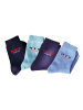 H.I.S Basicsocken in blau, marine, hellblau, dunkelblau