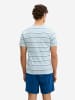 Marc O'Polo Pyjama Mix N Match in niagara mist stripe/navy peony