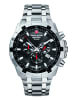 Swiss Alpine Military by Grovana Chronograph für Herren in silber