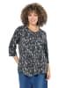Ulla Popken Shirt in schwarz