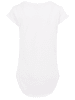 F4NT4STIC Long Cut T-Shirt Life Is Better In Flip Flops in weiß