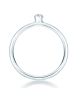 Trilani Ring Sterling Silber Zirkonia in silber