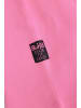 Coccodrillo Geripptes Kleid in rosa