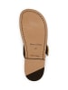 Marc O'Polo Pantolette Model Stina in burnt coffee