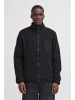 BLEND Fellimitatjacke BHBROOKS Sweatshirt zipp thru in Schwarz