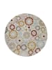Outdoorteppich "Flowerdrops" in Beige/Bunt