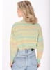 myMo Women Sweater in yellow multicolor