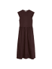 Marc O'Polo DENIM Volant-Jerseykleid flared in Burnt Aubergine
