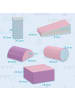 HOMCOM Bausteinset in Rosa 40,6L x 40,6B x 20,3H cm