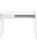 Beliani Schreibtisch KOFOTEN in Weiß - (W) 107 x (H) 76 x (L) 48 cm
