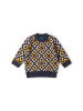 Little Green Radicals Organic Knitted Jumper in Multi