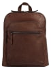 Sansibar Rucksack echt Leder in cognac