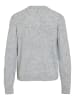 Vila Strickjacke in Light Grey Melange
