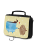 Mr. & Mrs. Panda Schminktasche Kaffee Bohne ohne Spruch in Gelb Pastell