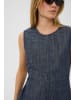 Soaked in Luxury Bluse kurzarm SLLufira Gerade Passform in Dark Blue Denim
