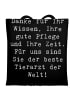Mr. & Mrs. Panda Schultertasche Spruch Bester Tierarzt mit Spruch in Schwarz