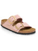 Birkenstock Sandale Arizona Big Buckle Nubuck Leather in Rose