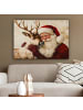 OnlyWow Leinwand Bilder Rotbraun
