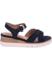 Tamaris Keilsandalette in blau